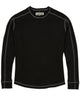 Westport Lifestyle Long Sleeve Cooper Waffle Crew Neck Knit Shirt