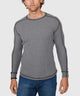 Westport Lifestyle Long Sleeve Cooper Waffle Crew Neck Knit Shirt