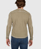 Westport Lifestyle Long Sleeve Cooper Waffle Crew Neck Knit Shirt