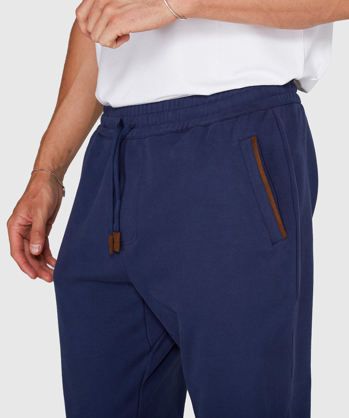 Westport Lifestyle Sueded Interlock Jogger, Men's Big & Tall