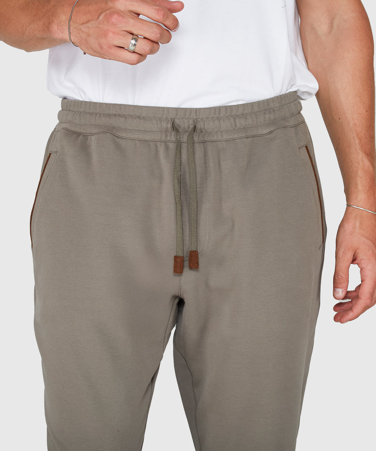 Westport Lifestyle Sueded Interlock Jogger, Men's Big & Tall