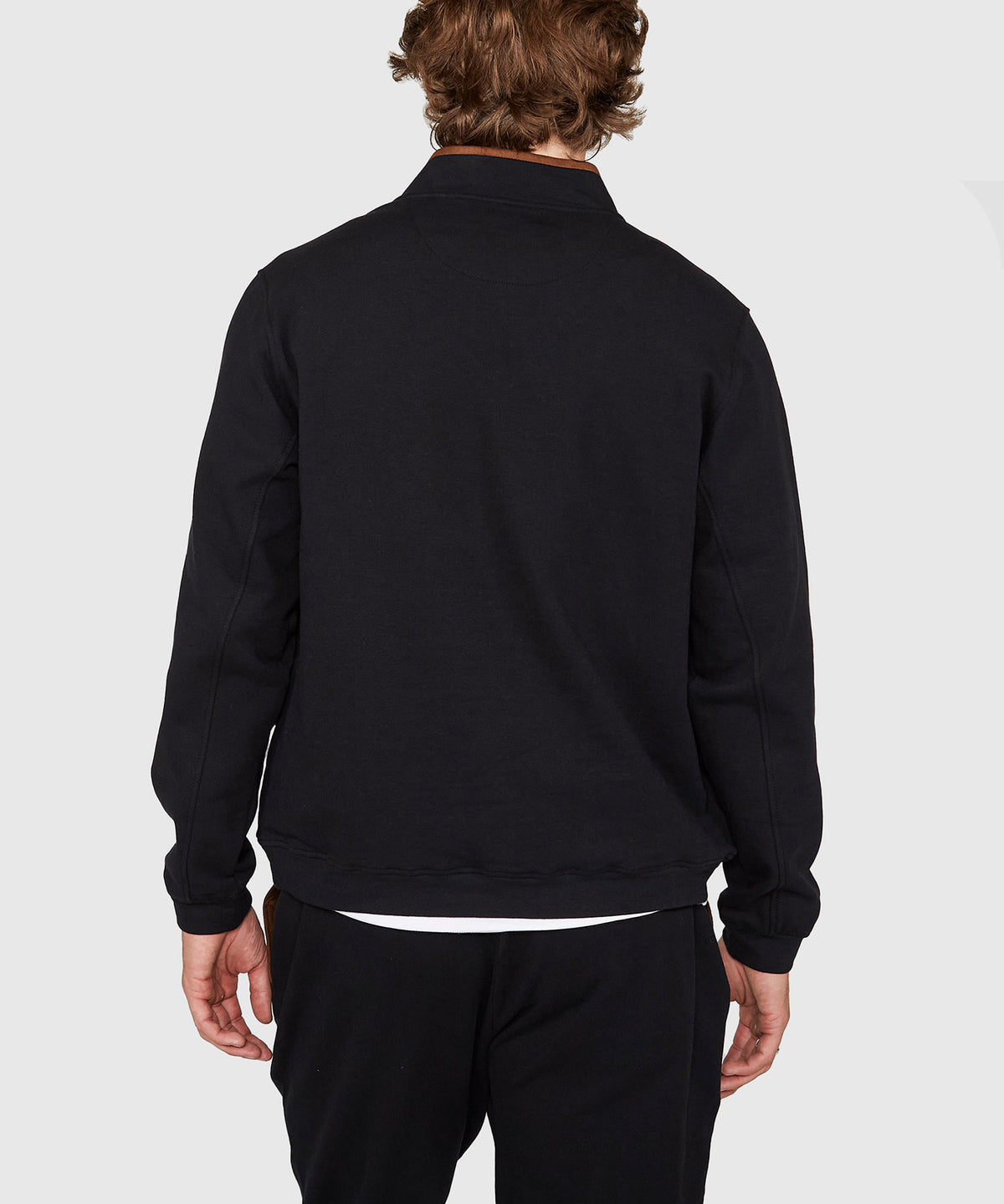 Westport Lifestyle Sueded Interlock Quarter-Zip Jacket, Men's Big & Tall