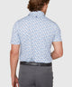 Westport Lifestyle Short Sleeve Bottle Print Performance Polo