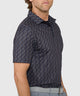 Westport Lifestyle Short Sleeve Clubs Print Performance Polo
