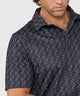 Westport Lifestyle Short Sleeve Clubs Print Performance Polo