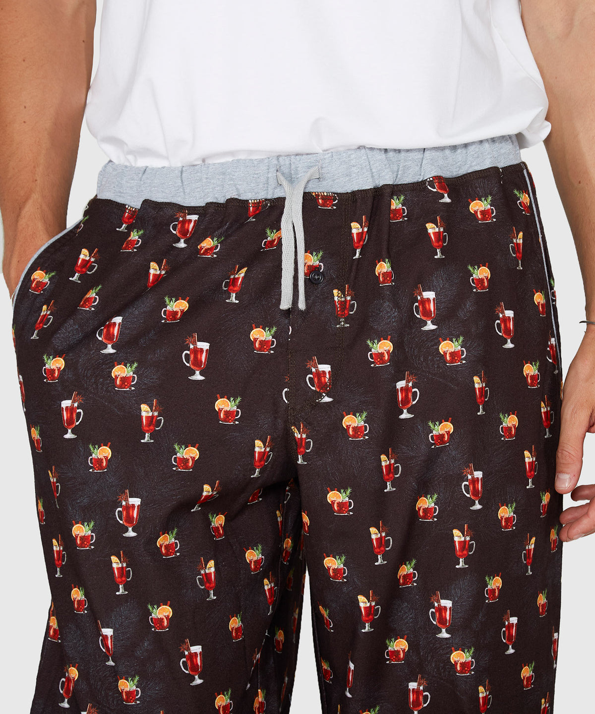 Westport Lifestyle Flannel Holiday Novelty Lounge Pant, Men's Big & Tall