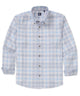 Westport No-Tuck Long Sleeve Button Down Collar Plaid Stretch Performance Sport Shirt