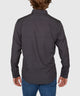 Westport No-Tuck Long Sleeve Button Under Spread Collar Geo Cross Stretch Performance Sport Shirt