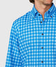 Westport No-Tuck Long Sleeve Button Down Collar Plaid Stretch Performance Sport Shirt