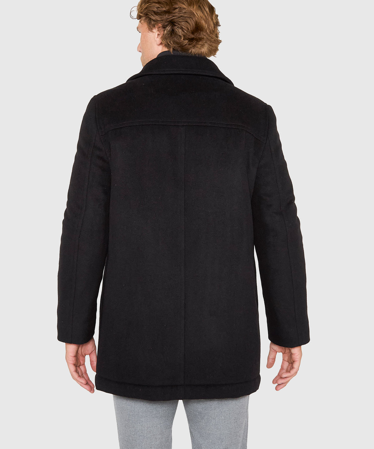 Hart Schaffner Marx Wool Blend Bibbed Coat, Men's Big & Tall