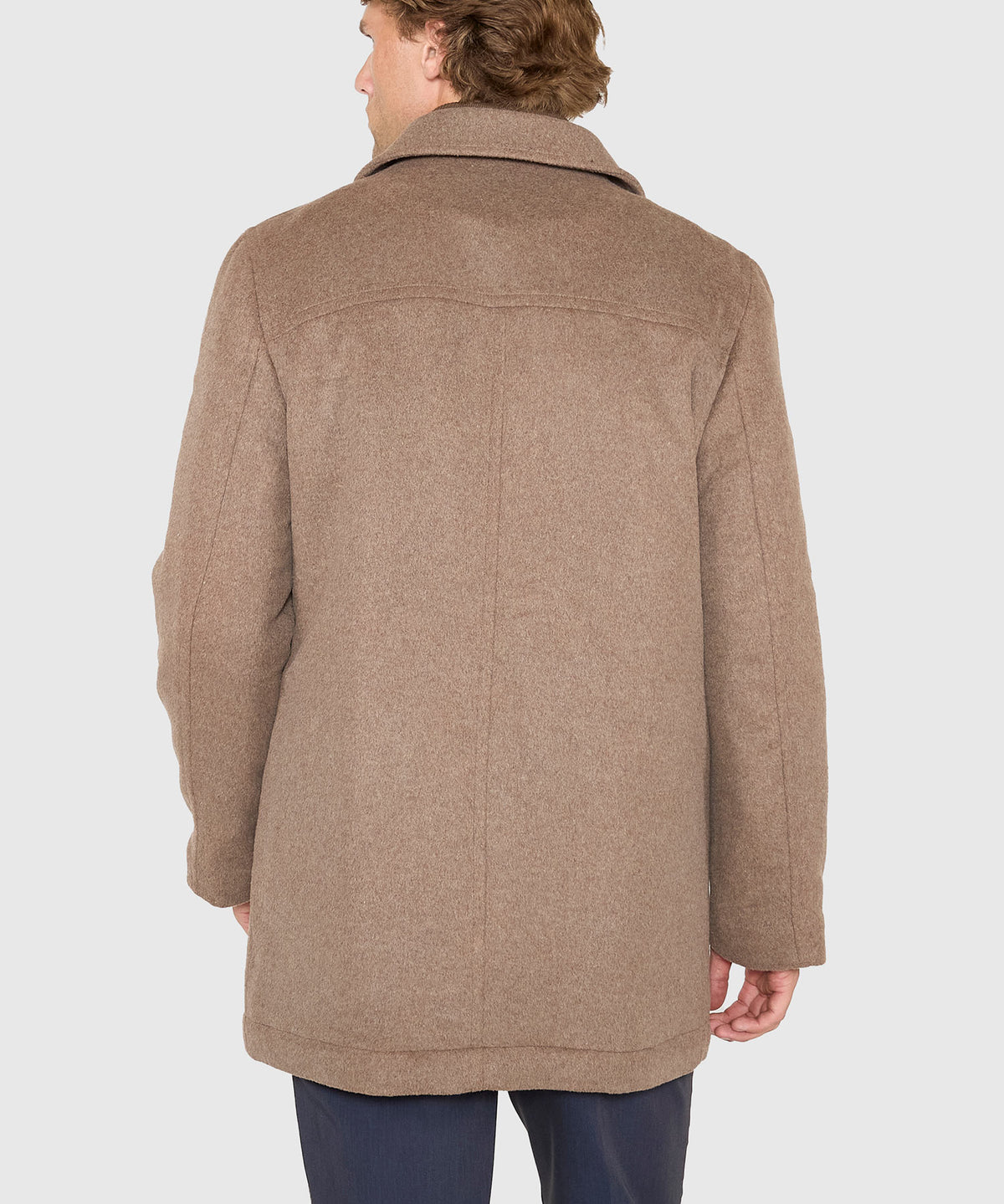 Hart Schaffner Marx Wool Blend Bibbed Coat, Men's Big & Tall