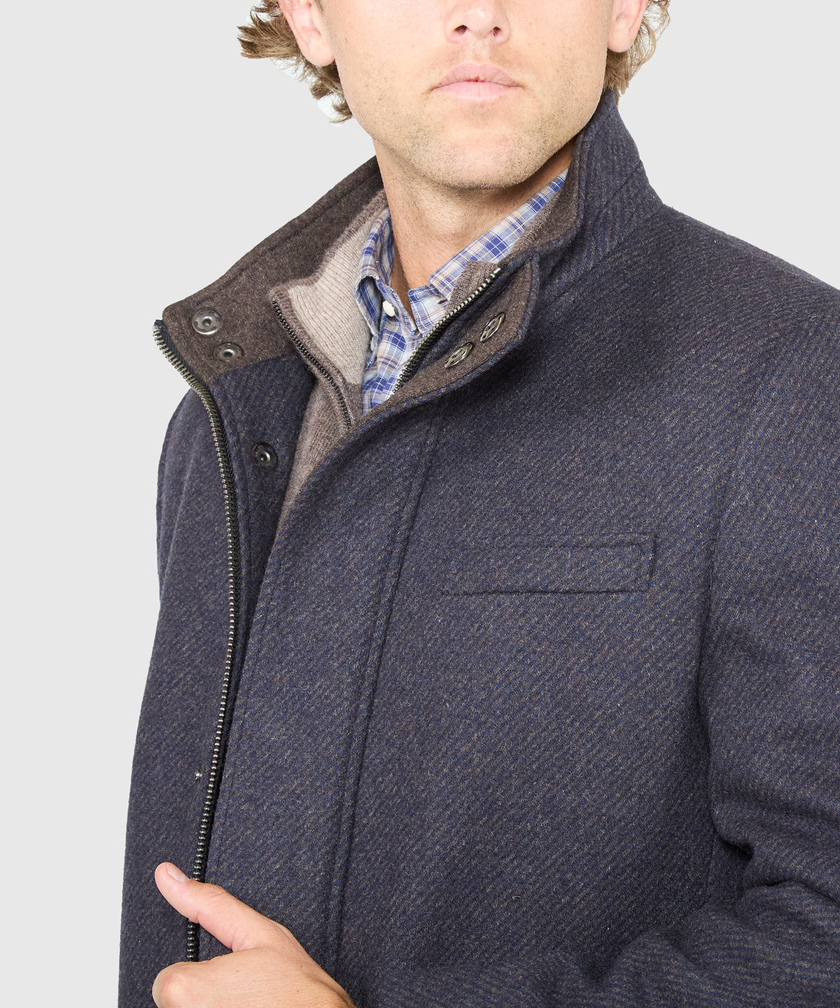 Hart Schaffner Marx Twill Car Coat, Men's Big & Tall