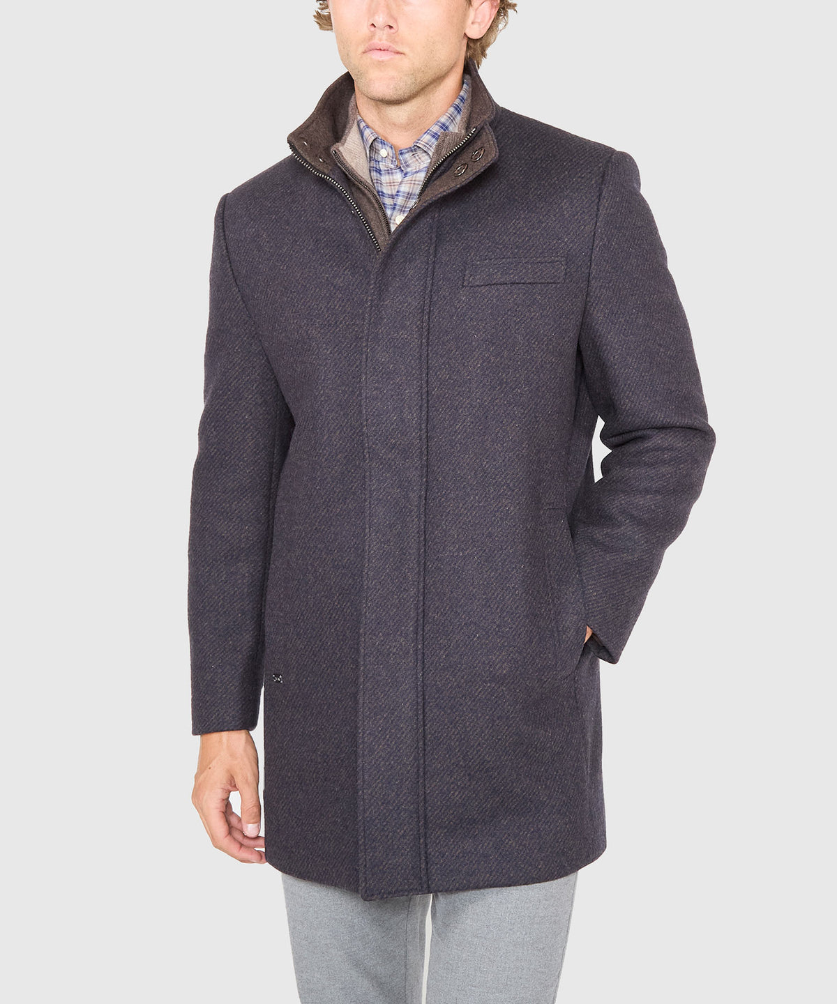 Hart Schaffner Marx Twill Car Coat, Men's Big & Tall
