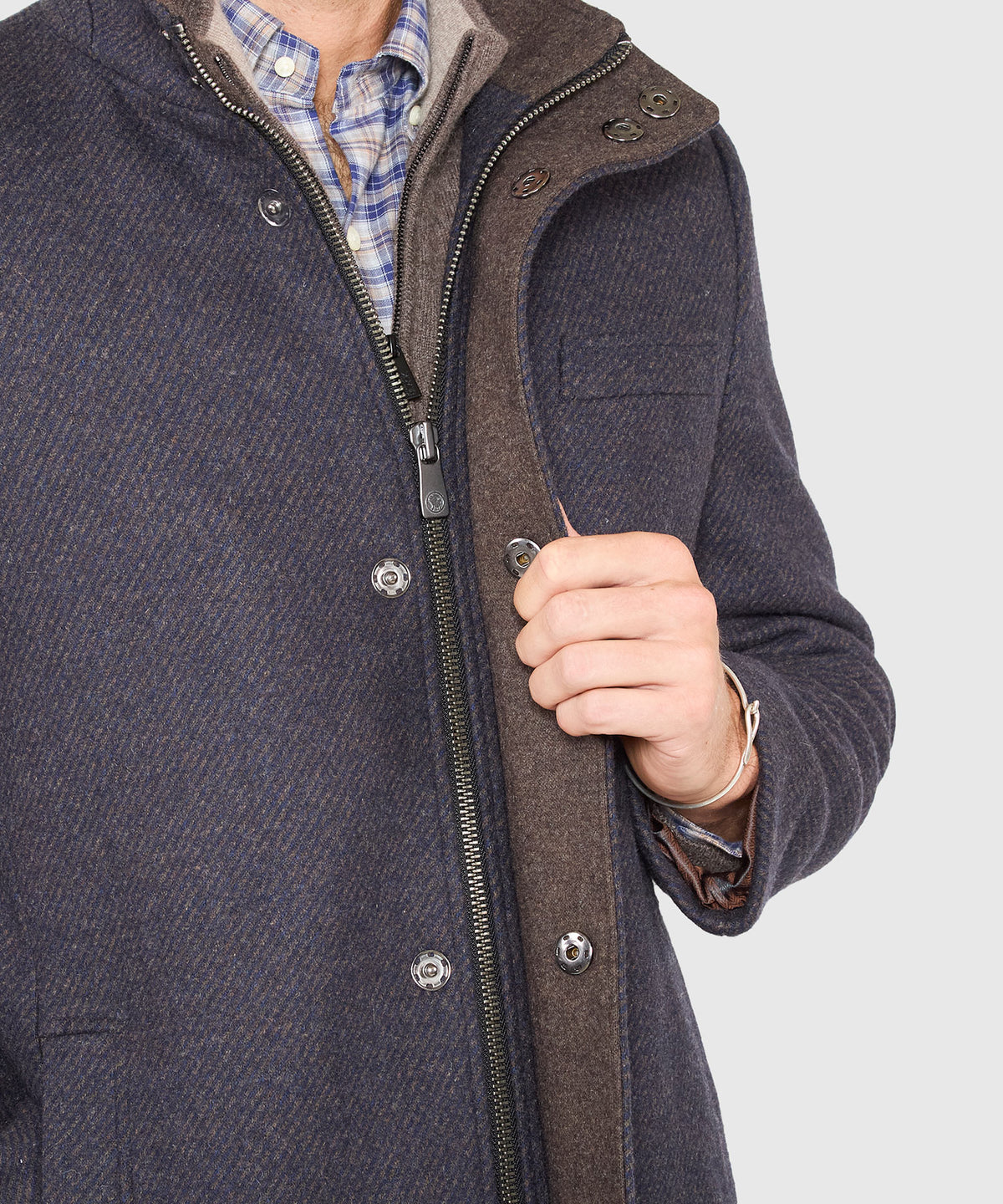 Hart Schaffner Marx Twill Car Coat, Men's Big & Tall