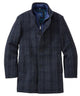 Hart Schaffner Marx Removable Bib Plaid Wool Jacket