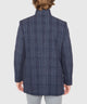 Hart Schaffner Marx Removable Bib Plaid Wool Jacket