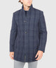 Hart Schaffner Marx Removable Bib Plaid Wool Jacket