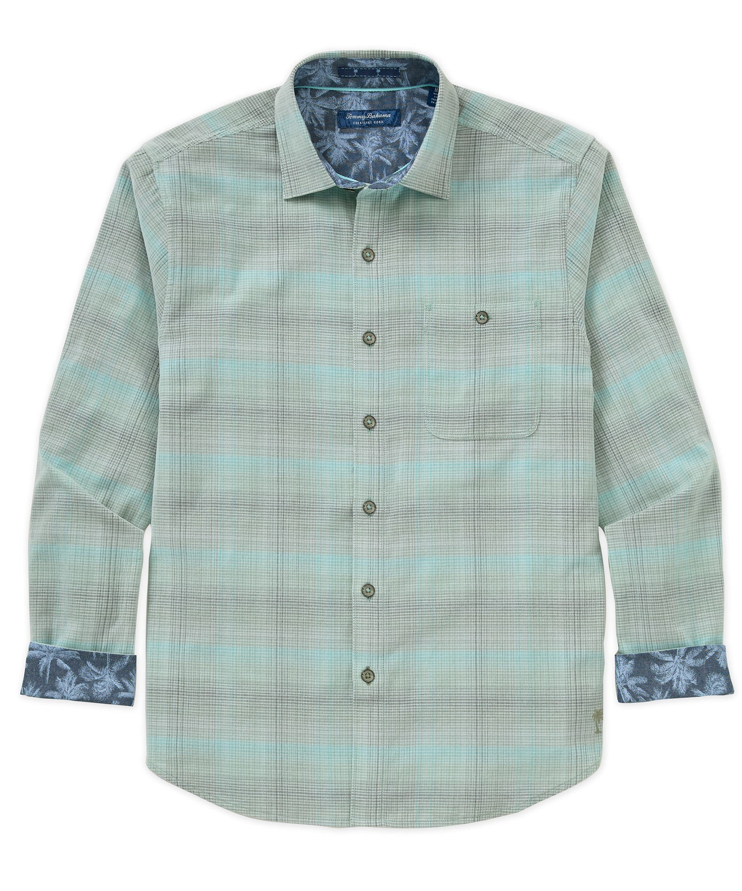 Tommy Bahama Big & Tall Coastline Cord Mesa Plaid Shirt | Westport Big &  Tall