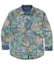 Tommy Bahama Long Sleeve Coastline Cord Jungle Fade Sport Shirt