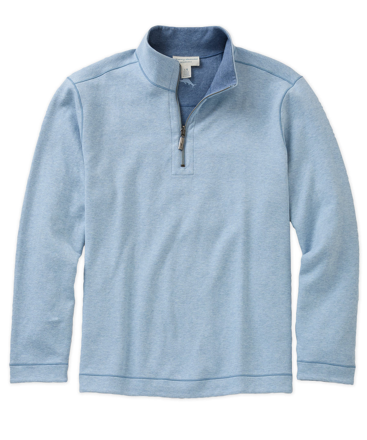 Tommy Bahama Long Sleeve Flipview Half-Zip Pullover, Men's Big & Tall
