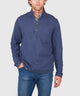 Tommy Bahama Long Sleeve Flipview Reversible Half-Zip Pullover