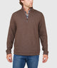 Tommy Bahama Long Sleeve Flipview Reversible Half-Zip Pullover