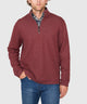 Tommy Bahama Long Sleeve Flipview Reversible Half-Zip Pullover