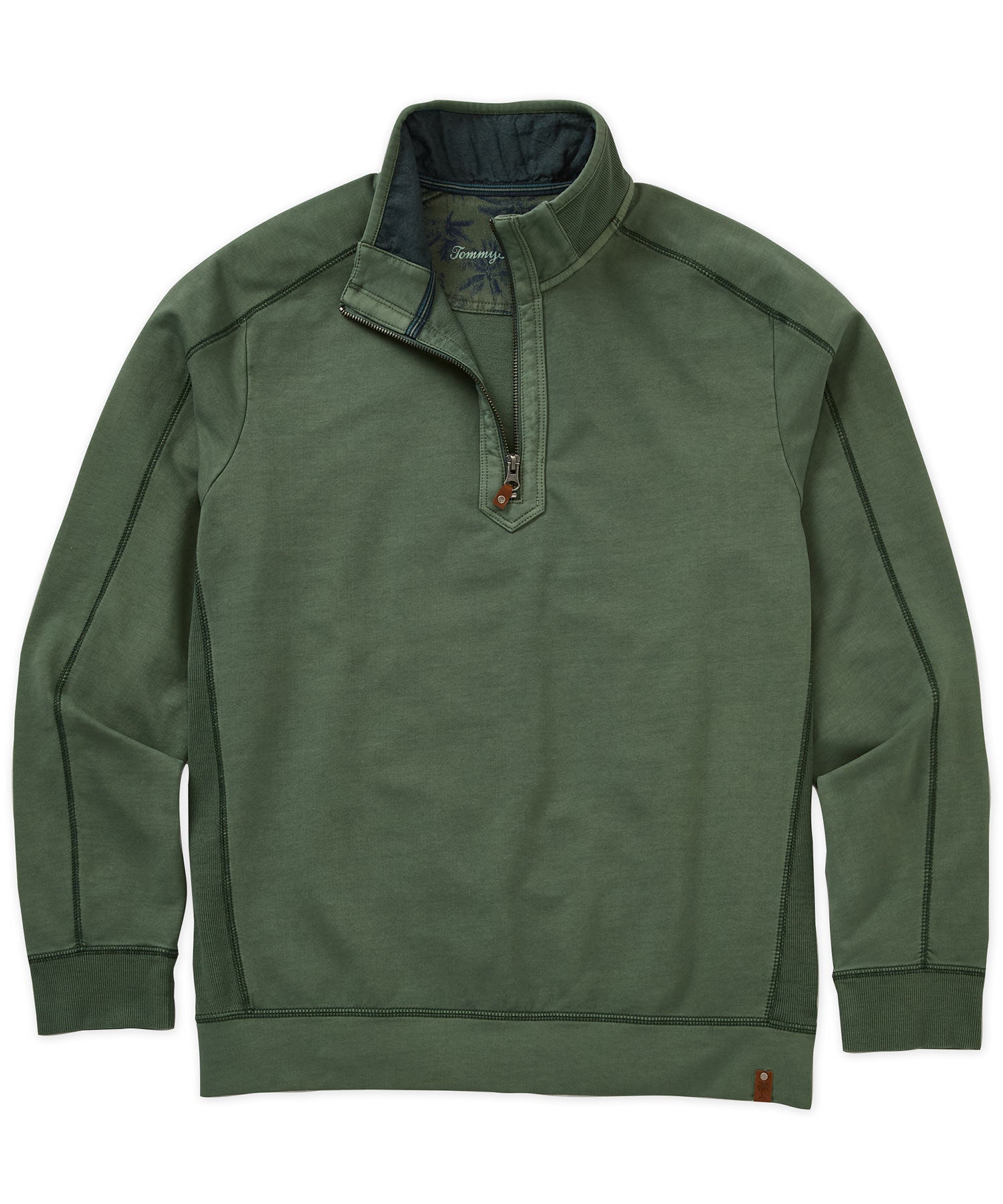 Tommy Bahama Long Sleeve Ben & Terry Half-Zip Pullover, Men's Big & Tall