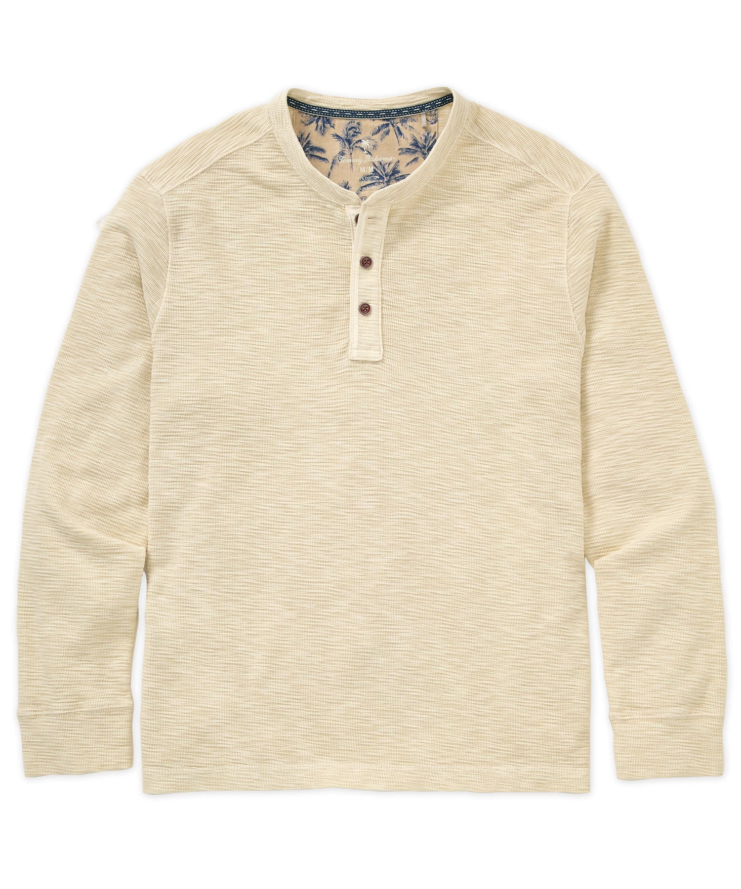 Tommy Bahama Long Sleeve Port Oasis Henley Pullover