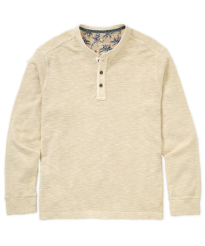 Tommy Bahama Long Sleeve Port Oasis Henley Pullover