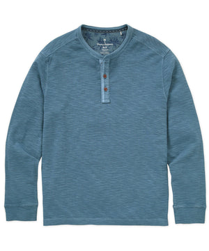 Tommy Bahama Long Sleeve Port Oasis Henley Pullover