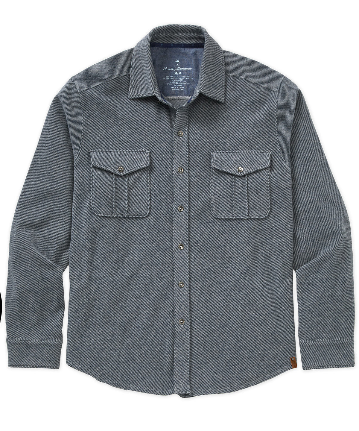 Tommy Bahama Long Sleeve Fireside Coast Sport Shirt, Men's Big & Tall