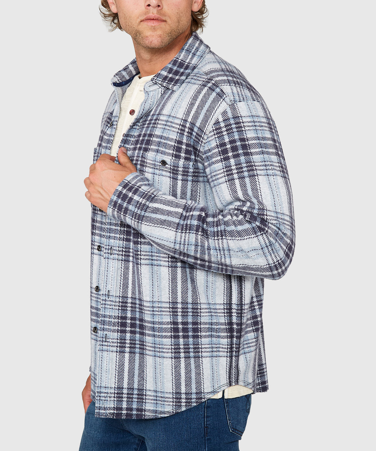 Tommy Bahama Long Sleeve Fireside Santa Fe Sport Shirt, Men's Big & Tall