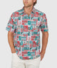 Tommy Bahama Short Sleeve Bahama Coast Gift Wrap Sport Shirt