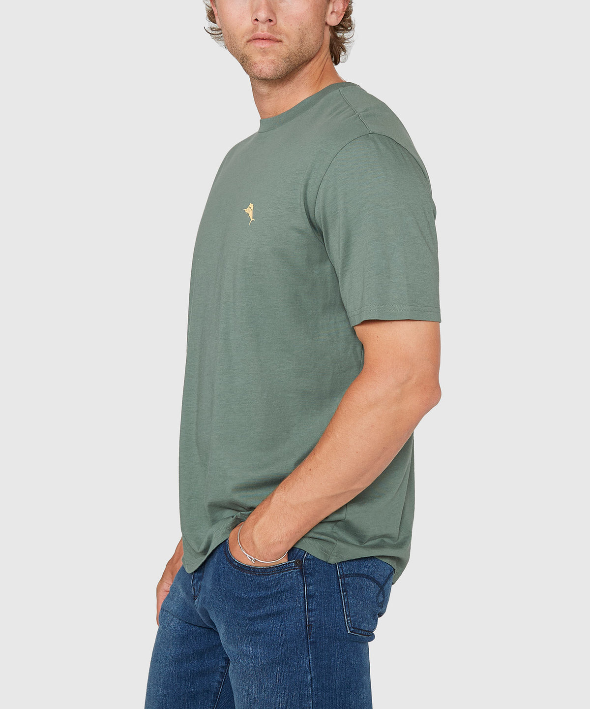 Tommy Bahama Short Sleeve Marlin's Trace Printed T-shirt, Men's Big & Tall