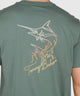 Tommy Bahama Short Sleeve Marlin's Trace Printed T-shirt
