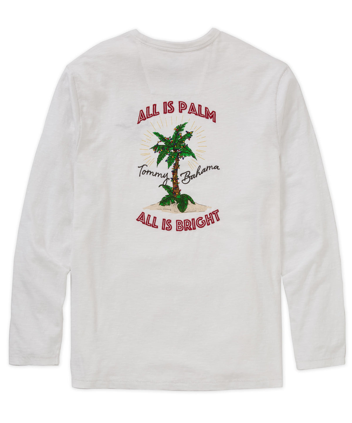 Tommy Bahama Long Sleeve All Is Bright Lux T-Shirt, Men's Big & Tall
