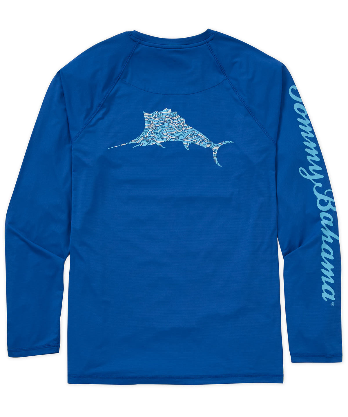Tommy Bahama Long Sleeve Chill Time Surf Crew Rash Guard T-Shirt, Men's Big & Tall