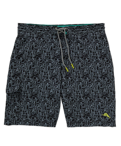 Tommy Bahama Baja Party Mixer Swim Trunk, Men's Big & Tall