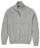 Polo Ralph Lauren Long Sleeve Textured Cotton Half-Zip Sweater
