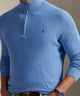 Polo Ralph Lauren Long Sleeve Textured Cotton Half-Zip Sweater