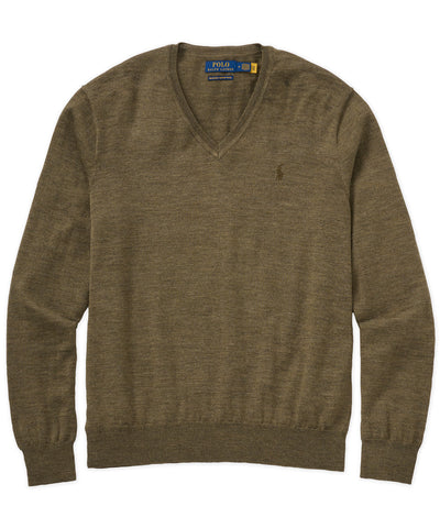Polo Ralph Lauren Merino Wool V-Neck Sweater, Men's Big & Tall
