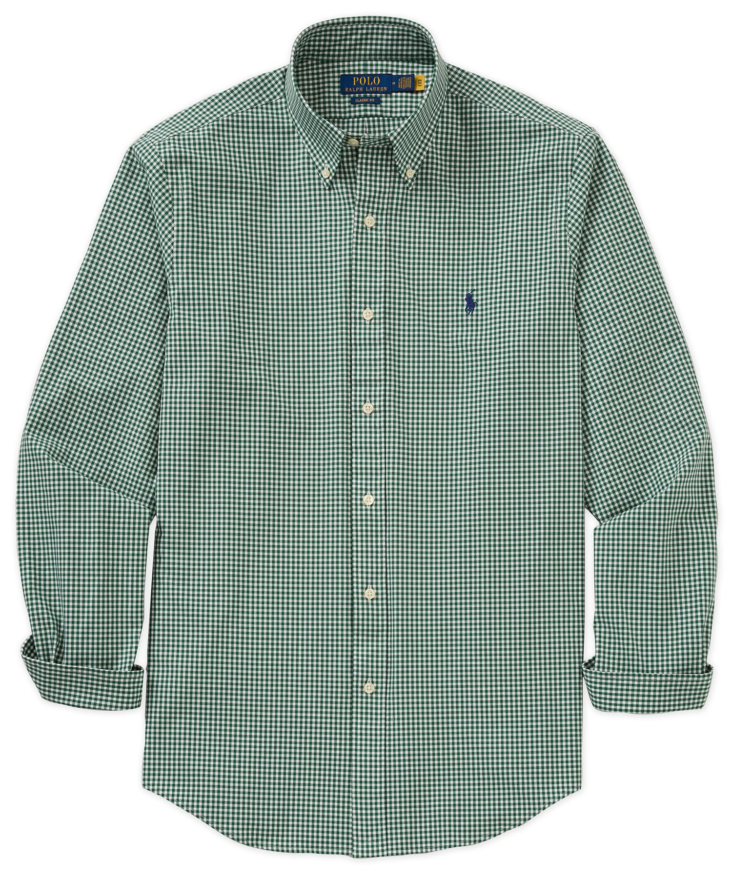 Polo Ralph Lauren Long Sleeve Button Down Collar Poplin Shirt, Men's Big & Tall
