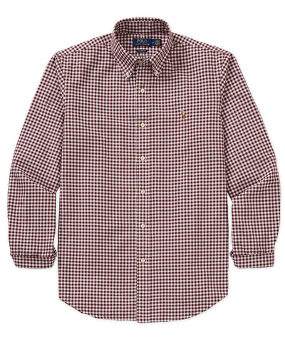 Polo Ralph Lauren Long Sleeve Button Down Collar Oxford Sport Shirt, Men's Big & Tall