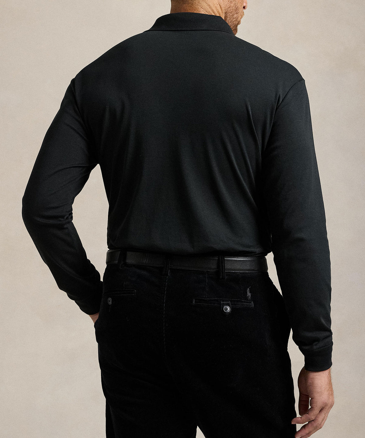 Polo Ralph Lauren Long Sleeve Soft Touch Cotton Polo, Men's Big & Tall