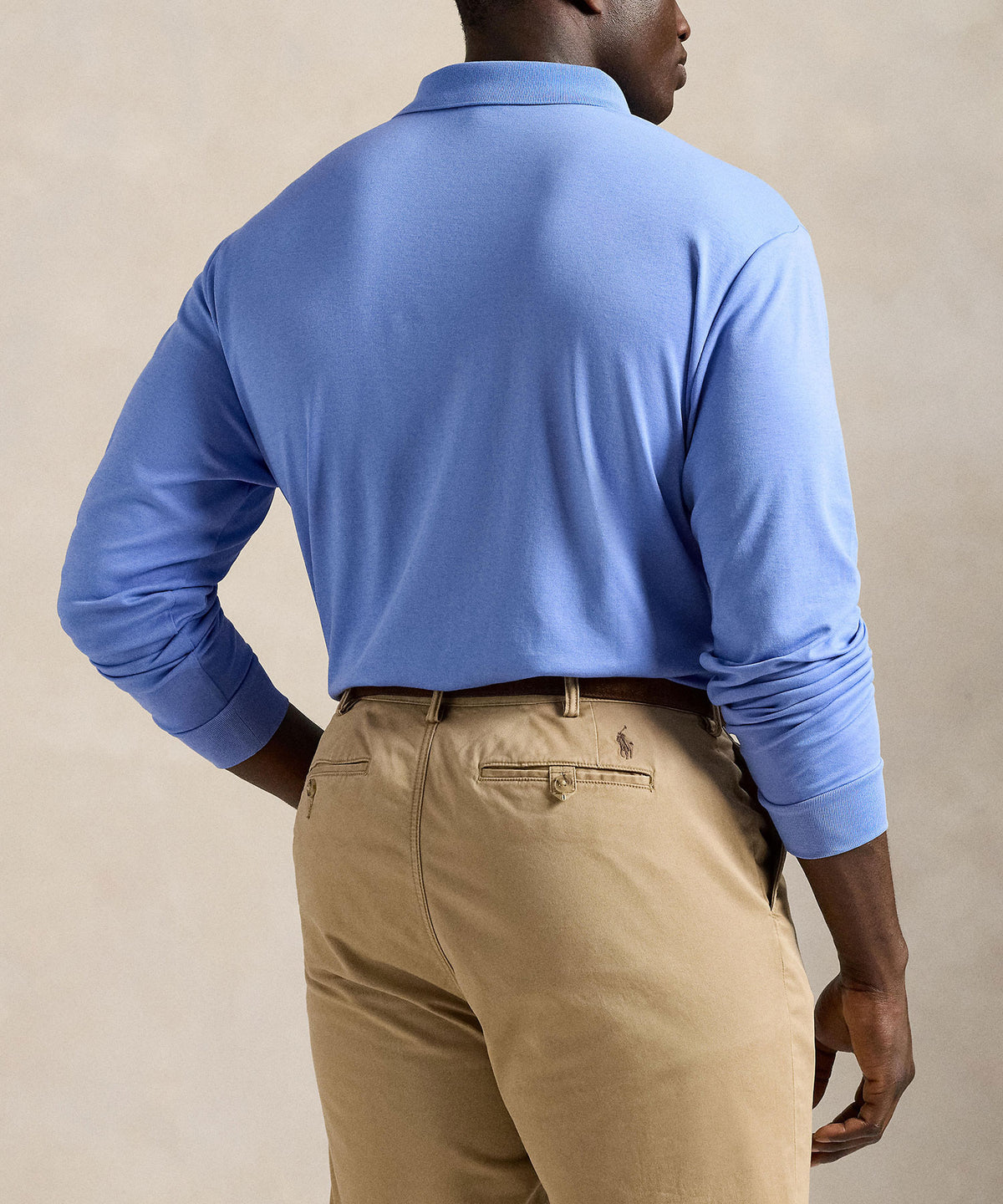 Polo Ralph Lauren Long Sleeve Soft Touch Cotton Polo, Men's Big & Tall