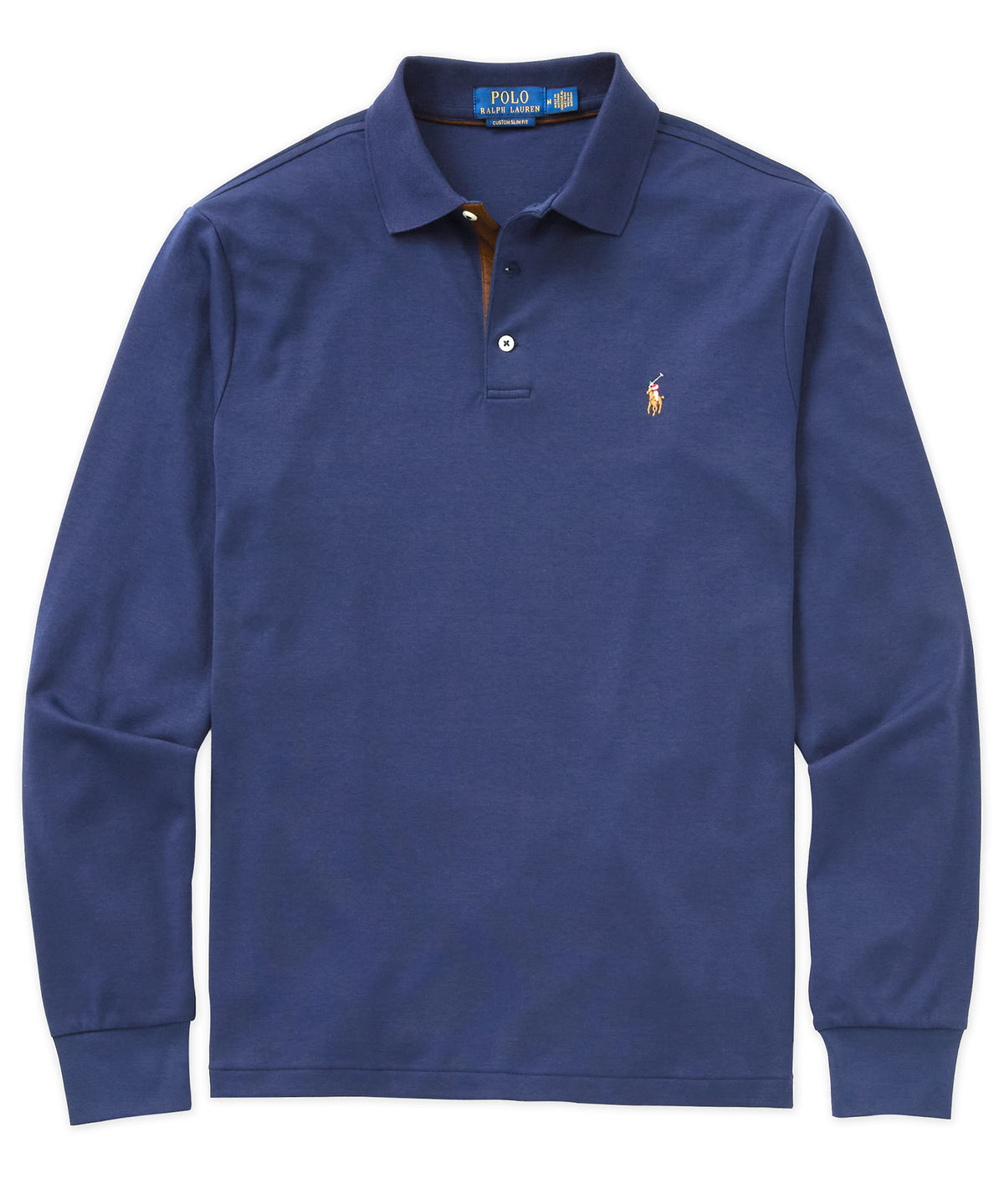 Polo Ralph Lauren Long Sleeve Soft Touch Cotton Polo, Men's Big & Tall