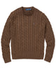 Polo Ralph Lauren Cotton Cable Crew Neck Sweater