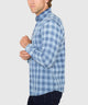 Westport Lifestyle Long Sleeve Button Down Collar Plaid Sport Shirt