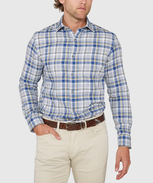 Westport Black Long Sleeve Button Under Spread Collar Sport Shirt